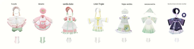 Blokees Hatsune Miku DaaLaMode Series: 01 Fruity Summer Tale - Ropa Accesorio 73680