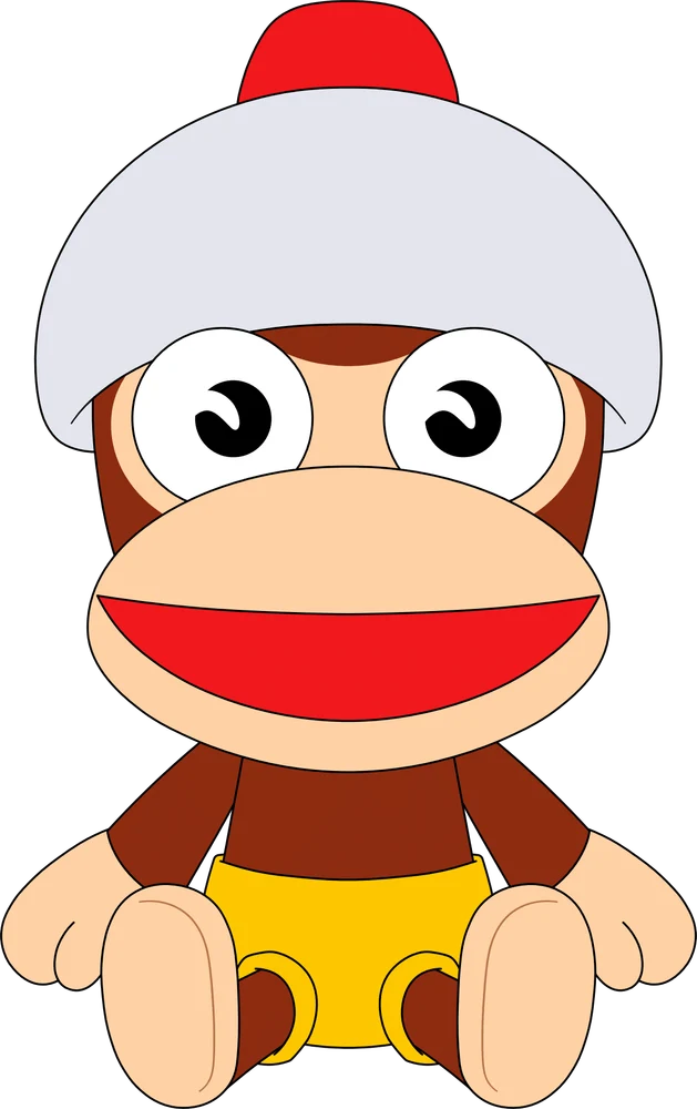 Youtooz Plush: Ape Escape - Yellow Shorts Peluche 9 Pulgadas