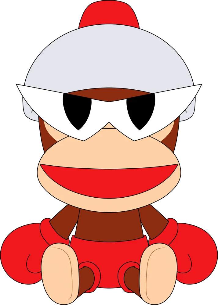 Youtooz Plush: Ape Escape - Red Shorts Peluche 9 Pulgadas