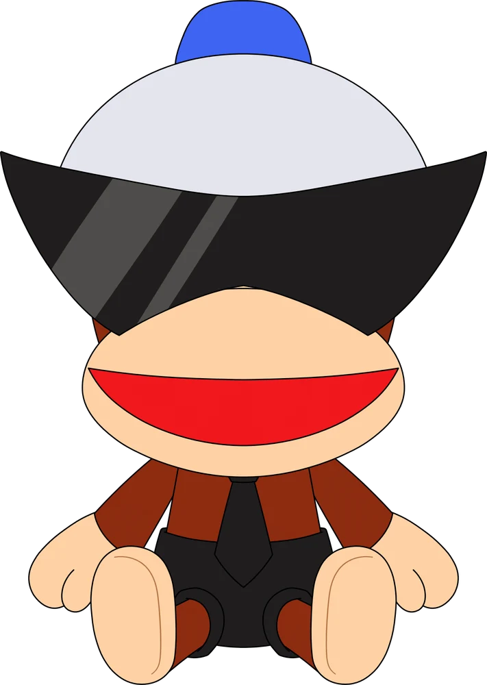 Youtooz Plush: Ape Escape - Black Shorts Peluche 9 Pulgadas