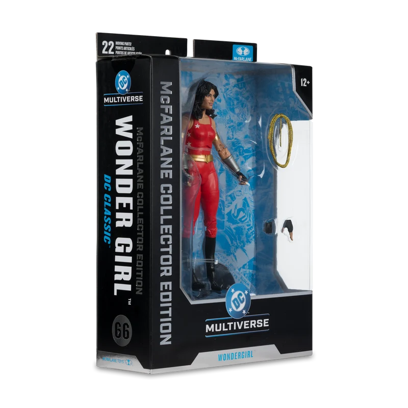 Mcfarlane Collector Edition: Wonder Girl Num 66 - Wonder Girl 7 Pulgadas