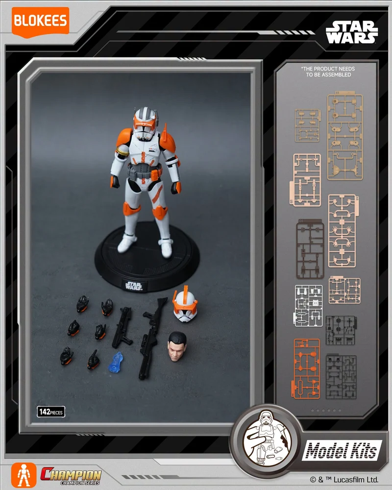 Blokees Star Wars Champion Class: Attack of the Clones - 10 Commander Cody 75810
