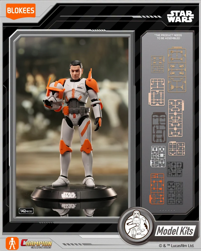 Blokees Star Wars Champion Class: Attack of the Clones - 10 Commander Cody 75810