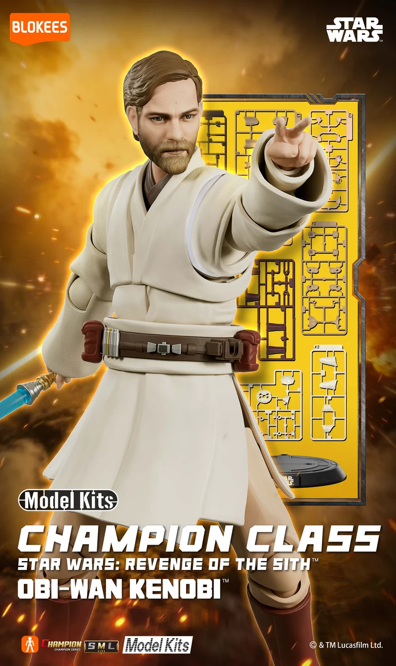 Blokees Star Wars Champion Class: Revenge of the Sith - 09 Obi-Wan 75809