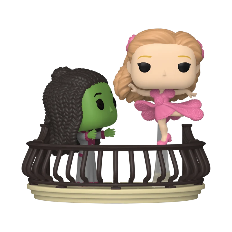 Funko Pop Mini Moments: Wicked - Glinda y Elphaba en balcon