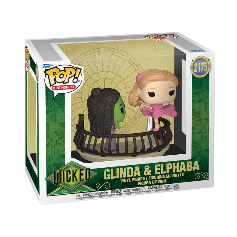 Funko Pop Mini Moments: Wicked - Glinda y Elphaba en balcon