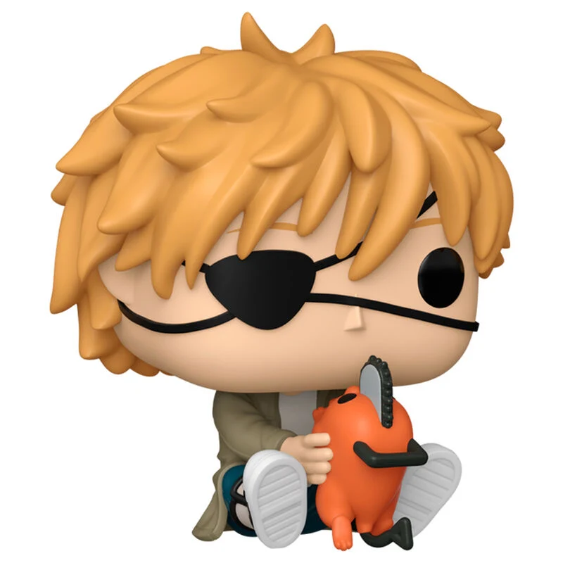 Funko Pop Denji With Pochita - Chainsaw Man