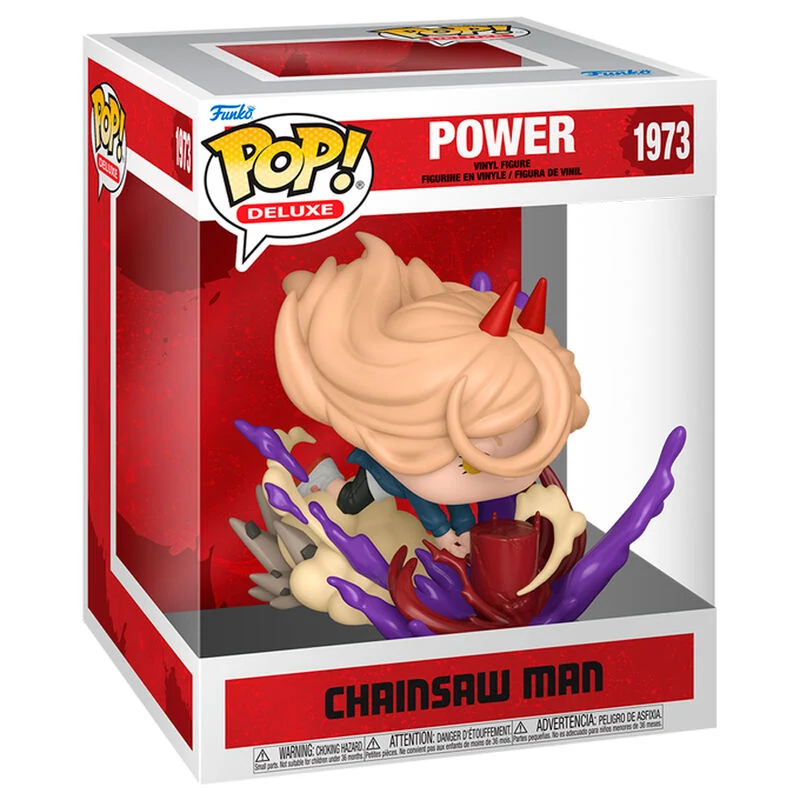 Funko Pop Deluxe Power With Blood Hammer - Chainsaw Man