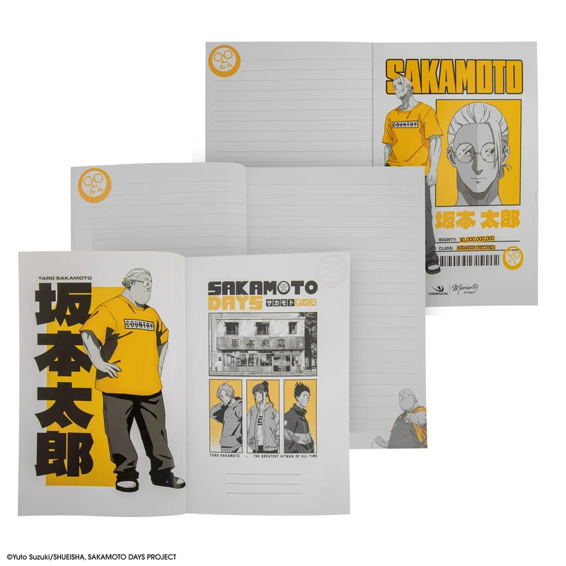 Cuaderno Tapa Blanda Sakamoto Days