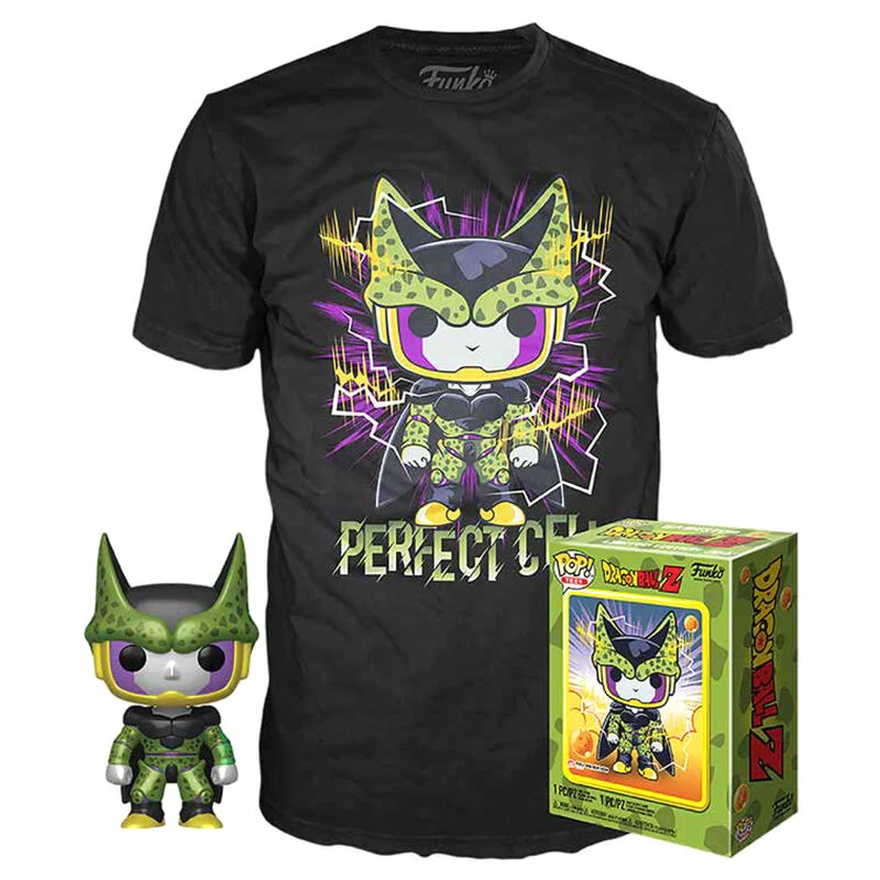 Set Funko Pop y Camiseta Perfect Cell - Dragon Ball Z