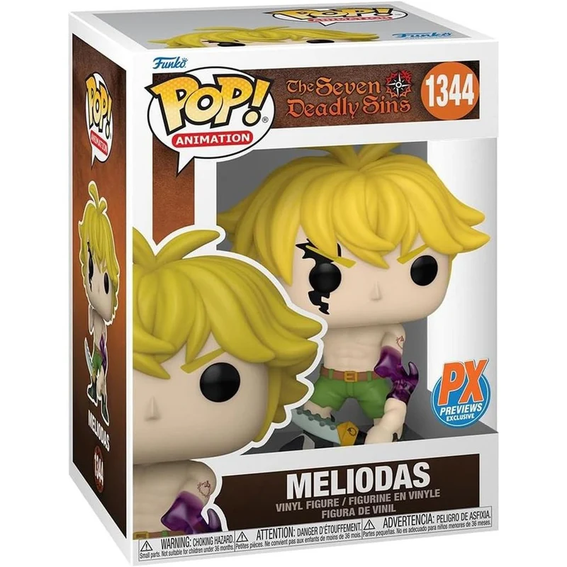 Funko Pop Meliodas Modo Demonio - The Seven Deadly Sins