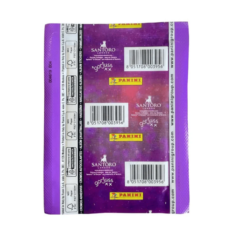 Sobres Individuales con 5 Cromos Gorjuss – Varios Modelos
