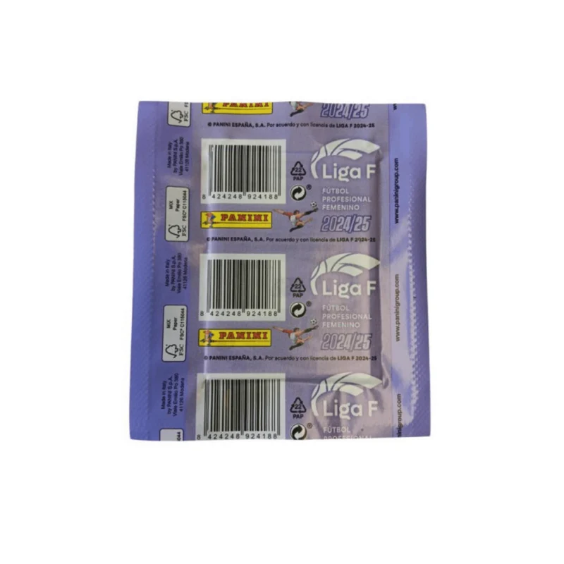 Sobre de Cromos Liga Femenina 24/25 8 Cromos por Sobre