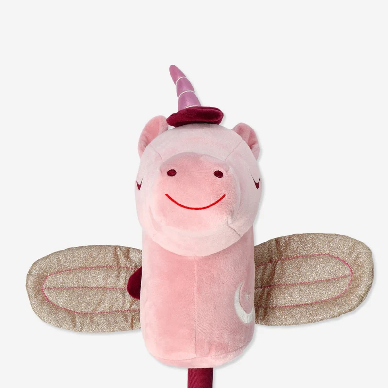 Hobby horse as unicorn