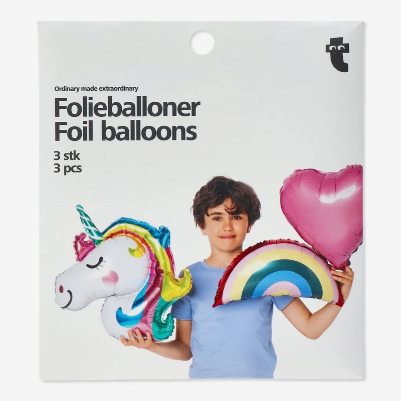 Foil balloons. 3 pcs