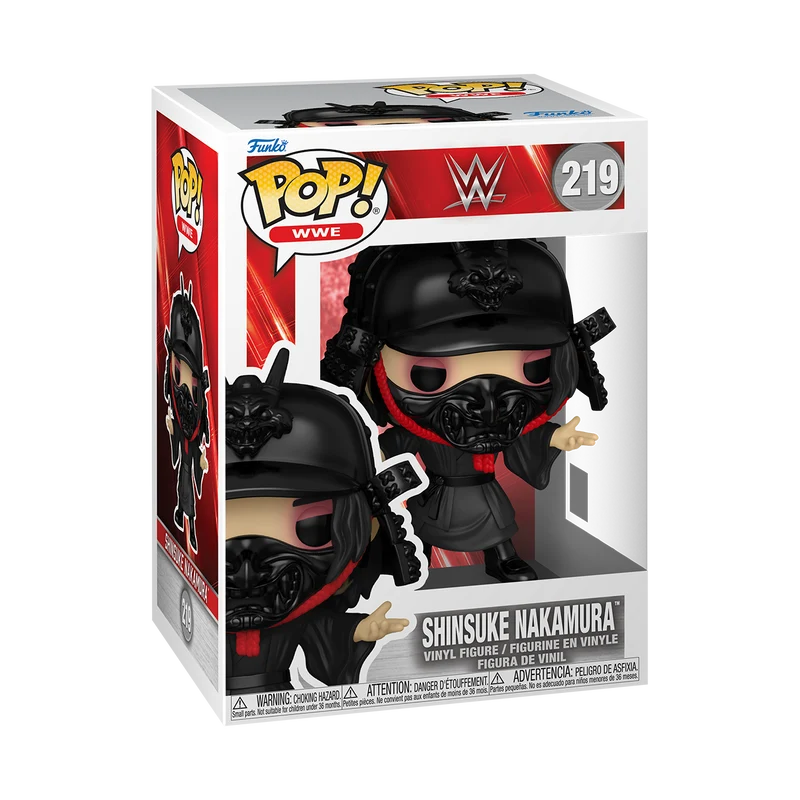 Funko Pop WWE: WWE - Shinsuke Nakamura oscuro