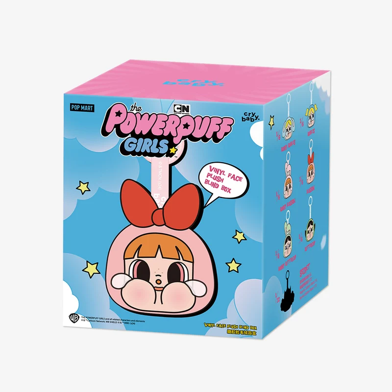 POP MART: Las Chicas Superpoderosas - Series Crybaby Vinyl Face Plush