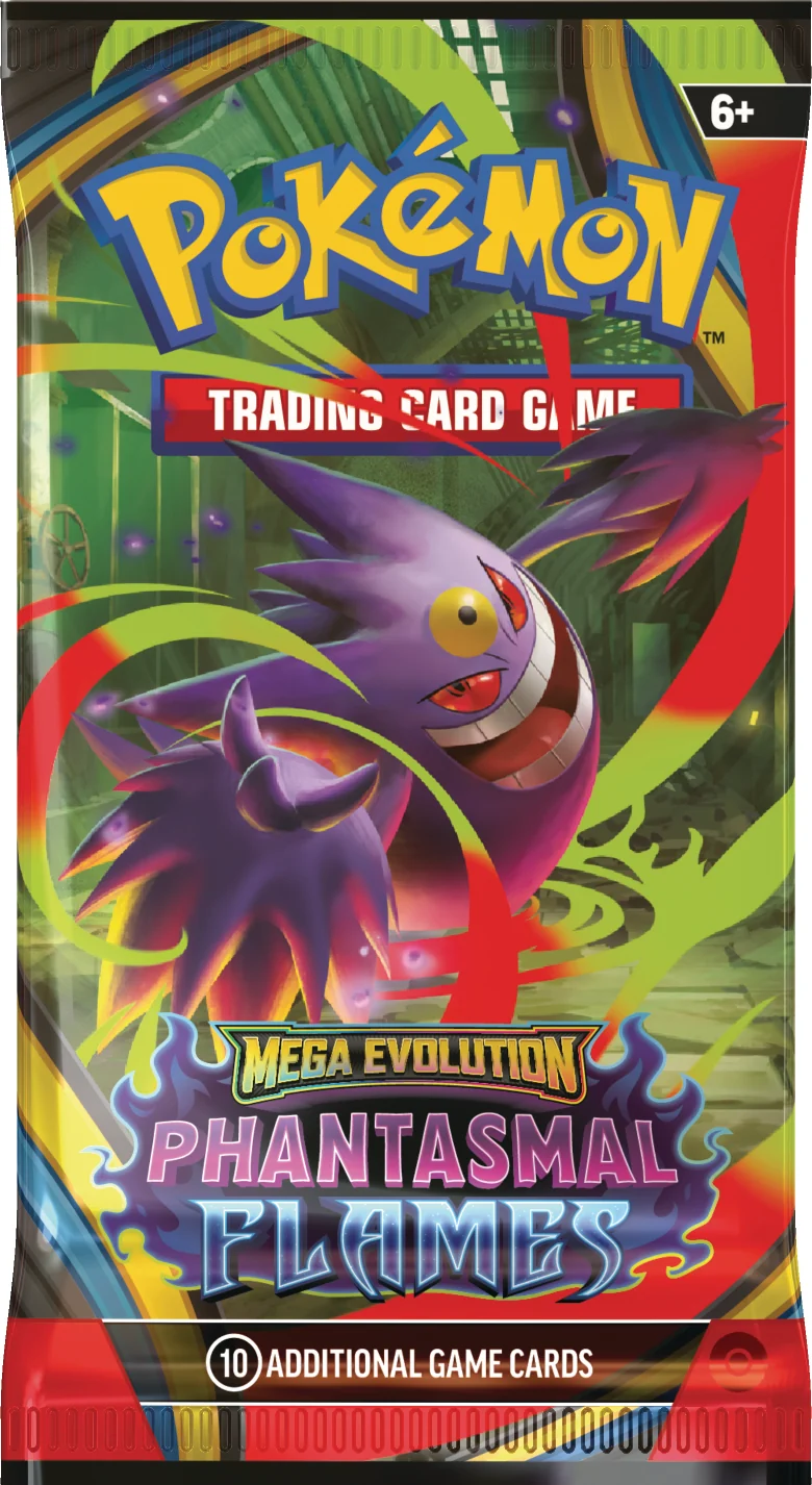 Pokemon TCG: Mega Evoluciones Llamaradas Fantasmales - Booster En Español
