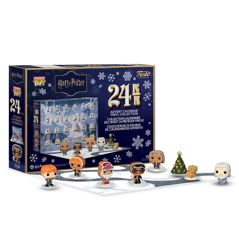 Funko Pop Pocket Countdown Calendar: Harry Potter - Calendario Navidad 24 dias