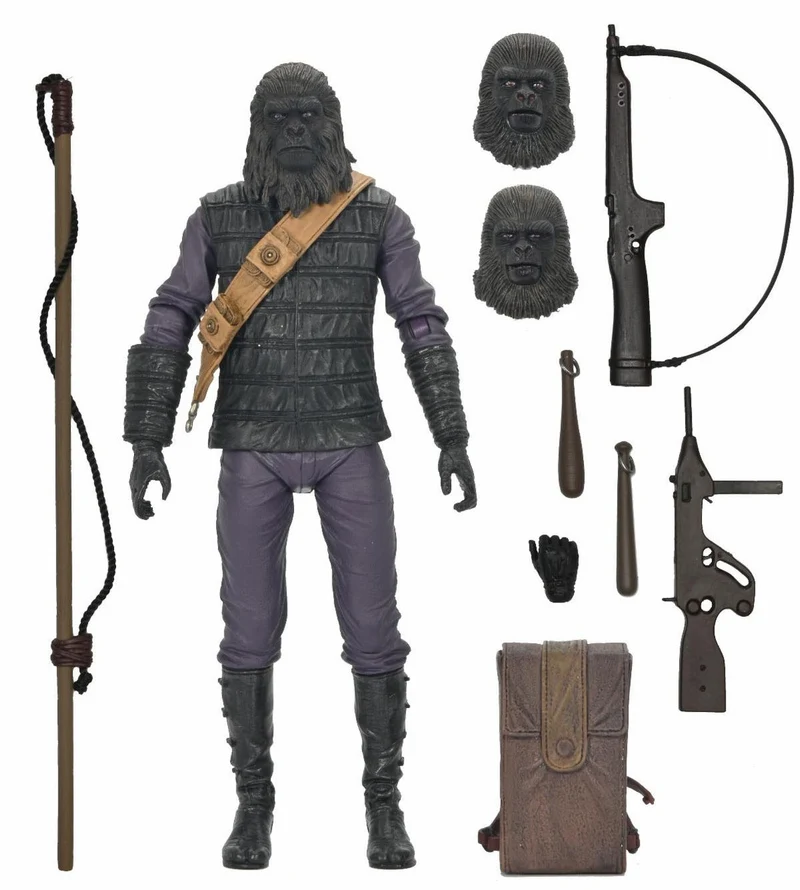 NECA Figura de Accion Ultimate: Planet of the Apes - Gorilla Soldier 7 Pulgadas