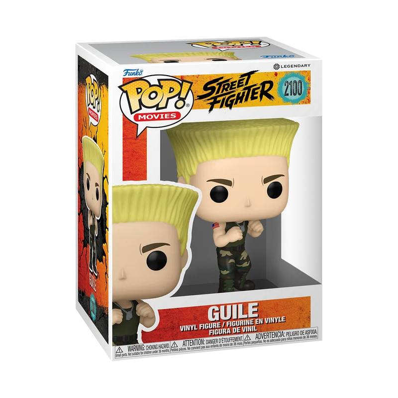 Funko Pop Movies: Street Fighter - Guile