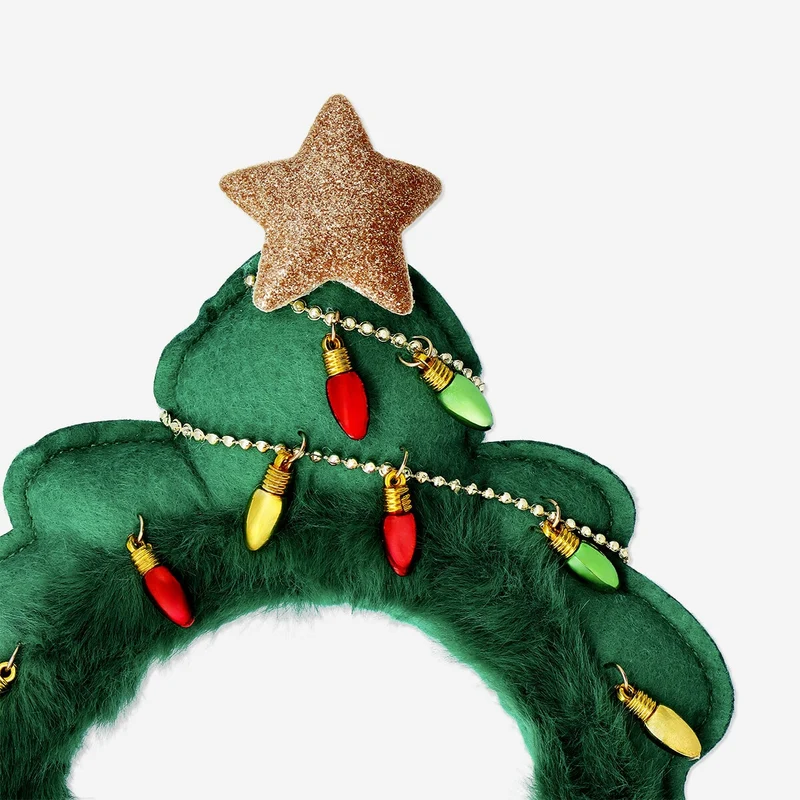 Christmas tree hairband