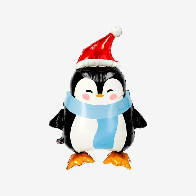 Penguin foil balloon - 115x87 cm