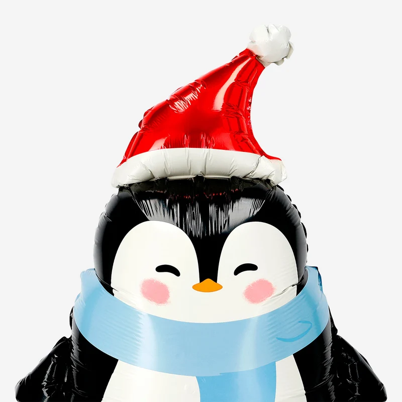 Penguin foil balloon - 115x87 cm