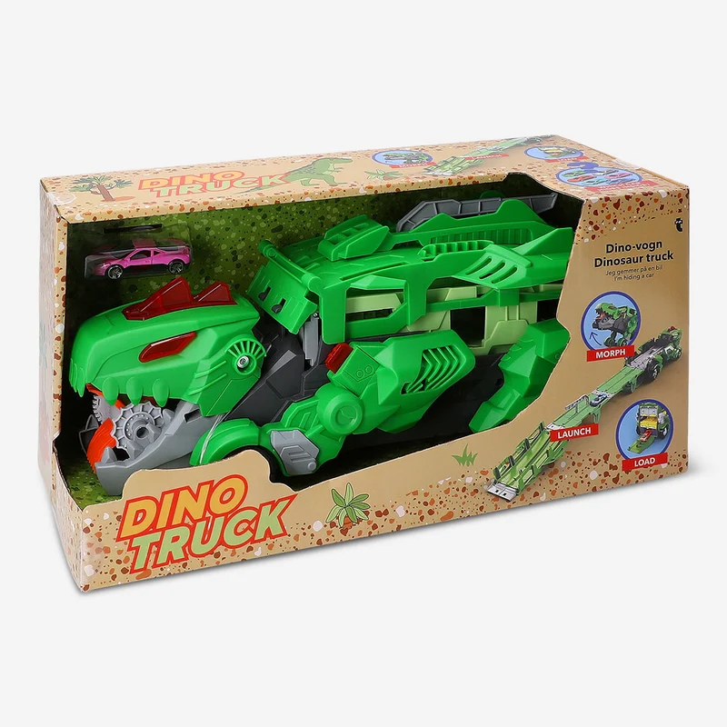 3 in 1 dinosaur truck with toy car