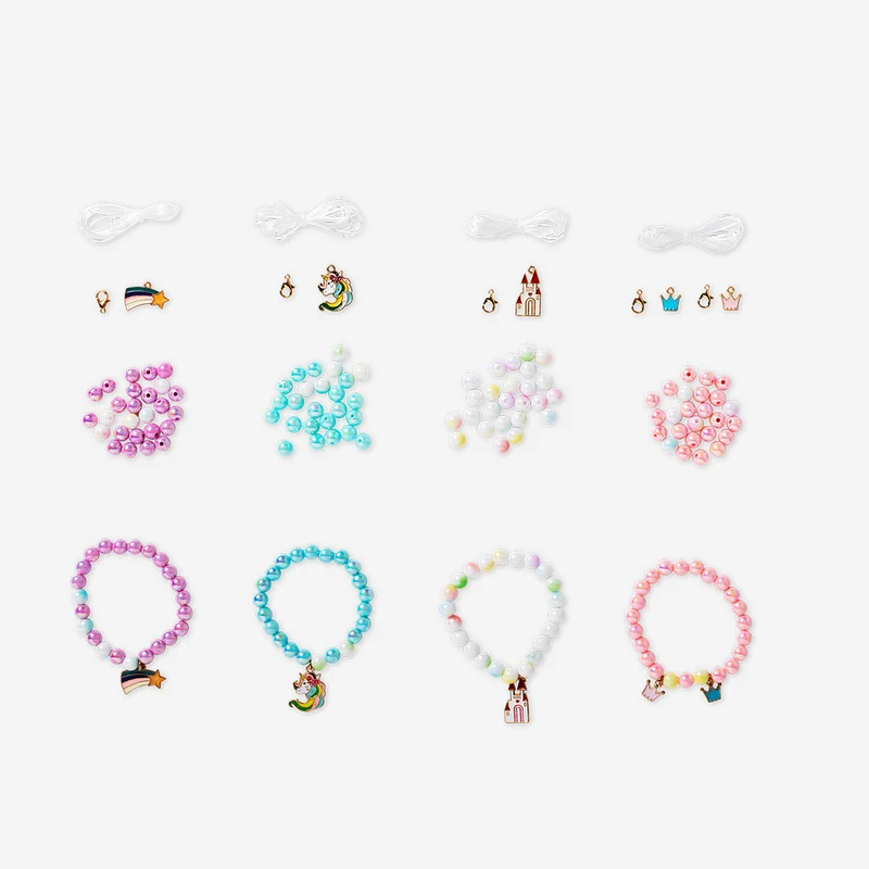 Surprise unicorn box with bead chain and charm