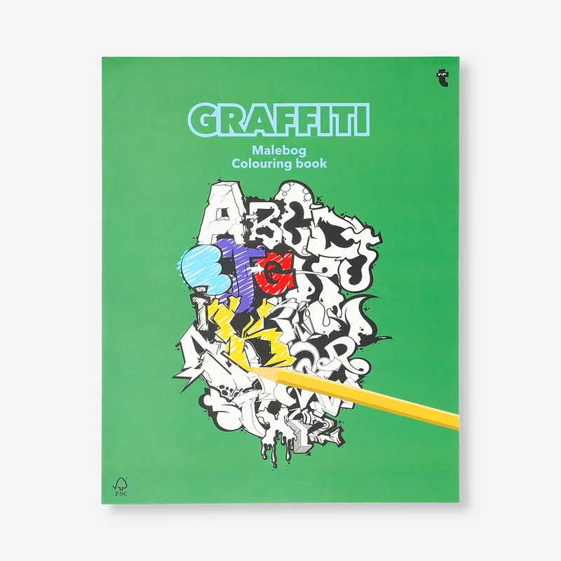 Colouring book - Graffiti