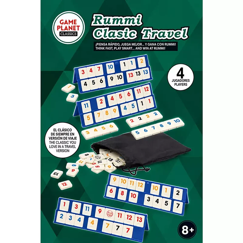 Rummi Viaje en Caja de Metal Game Planet