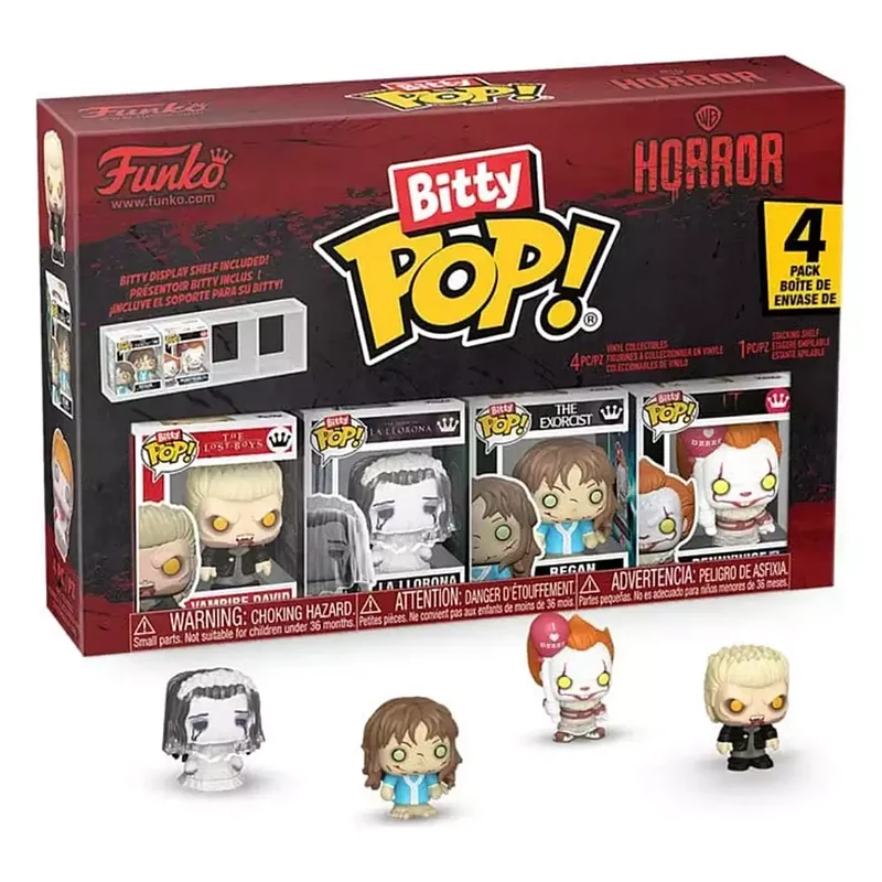 Funko Bitty Pop! Horror Pack 4 Figuras Series 2
