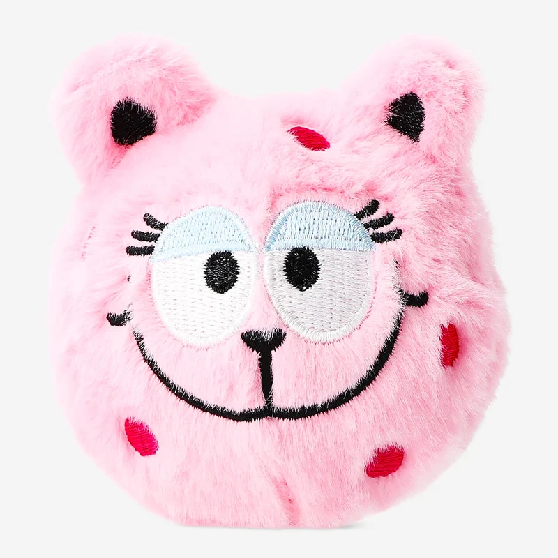 Cuddly ball - Pink leopard