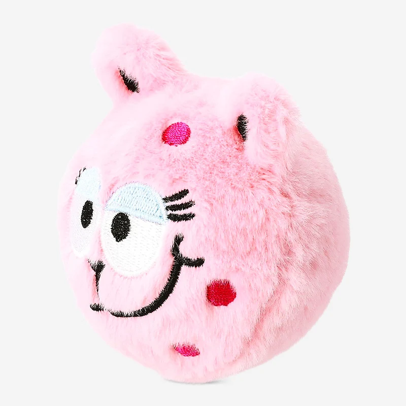 Cuddly ball - Pink leopard