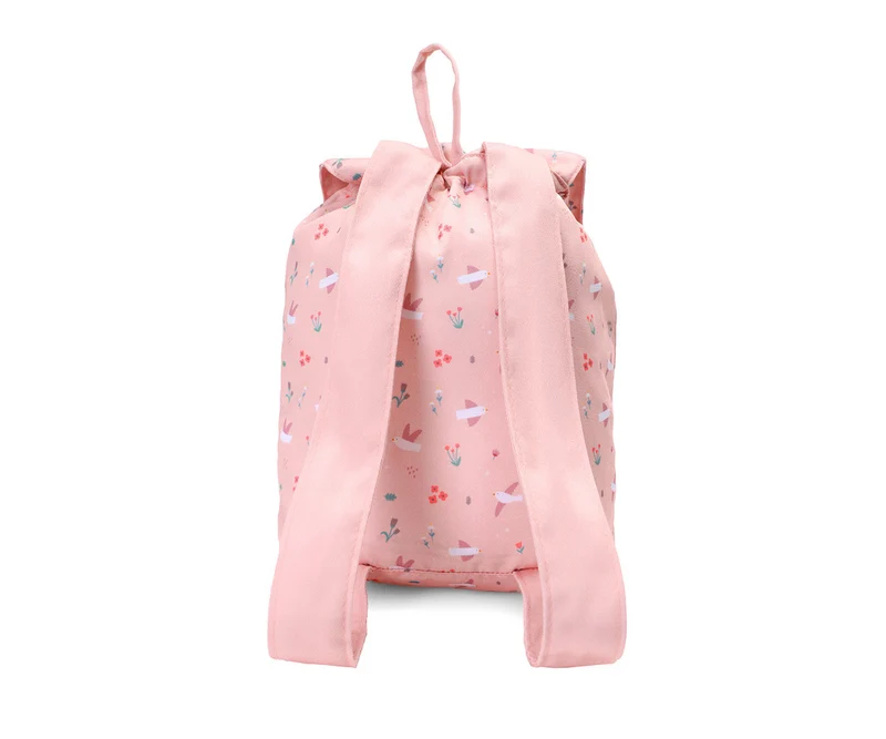 Mochila tela pequeña Blossom Birds