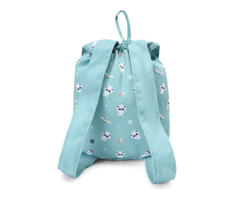 Mochila tela pequeña Pandas in Space