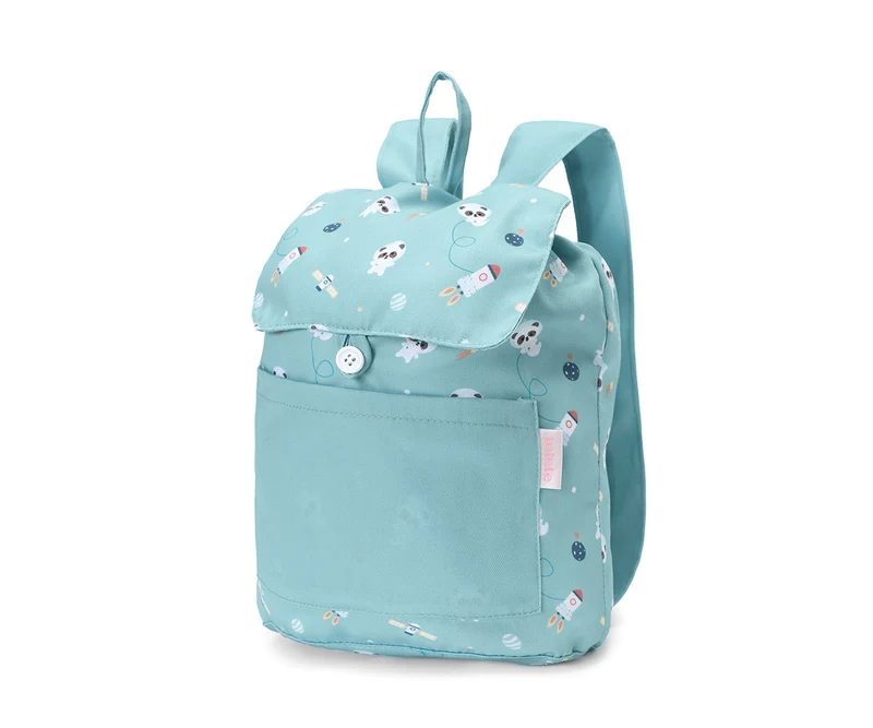 Mochila tela pequeña Pandas in Space
