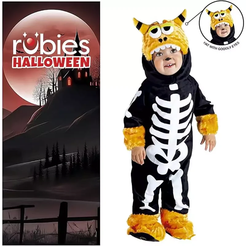 Disfraz Monster Huesis Talla 12-24 Meses Rubie´s