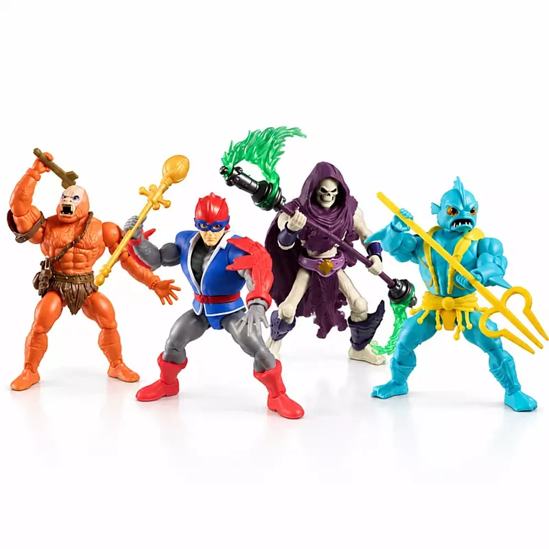 Pack 4 Masters of the Universe Origins Battle for Subternia Limited