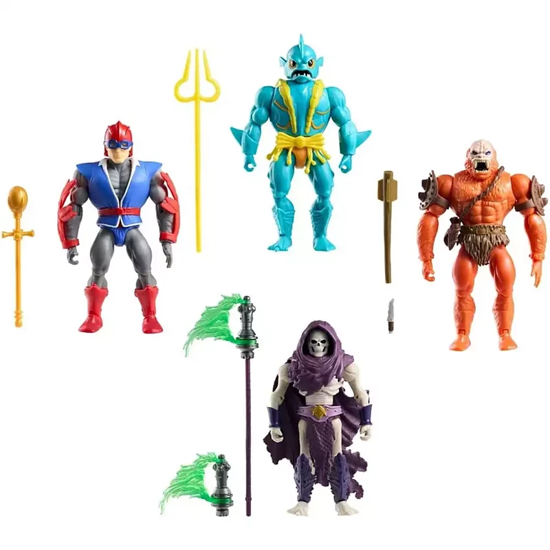 Pack 4 Masters of the Universe Origins Battle for Subternia Limited