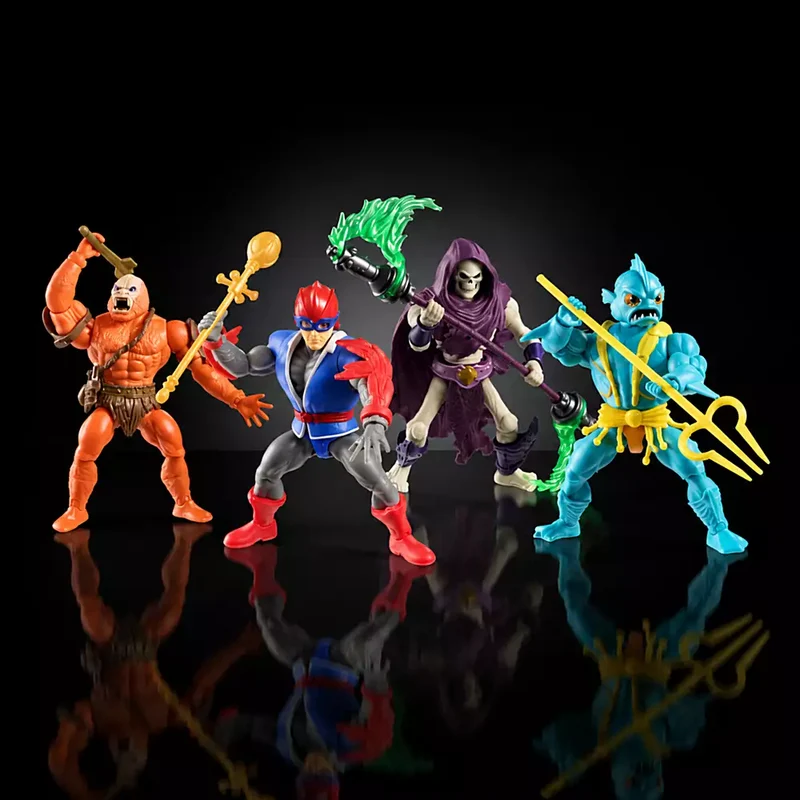 Pack 4 Masters of the Universe Origins Battle for Subternia Limited