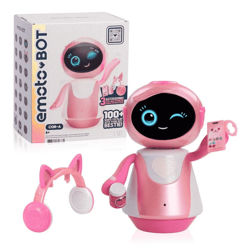 EmotoBOT Robot Interactivo COR-A y LEX-C Just Play