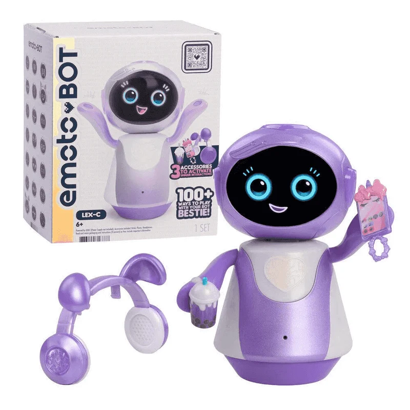 EmotoBOT Robot Interactivo COR-A y LEX-C Just Play