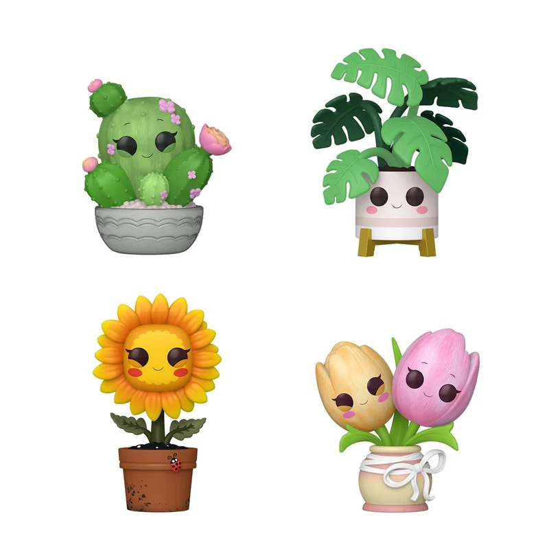 Funko Pop Plants: Flora - Personajes 4 Pack