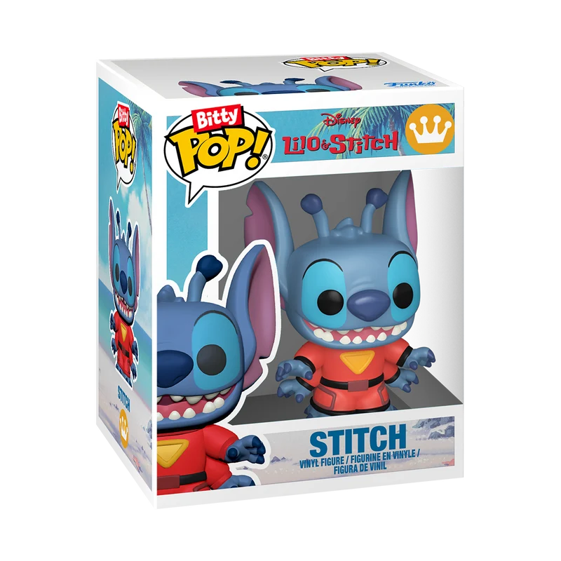 Funko Bitty pop & Accessory: Disney - 626 Stitch con llavero