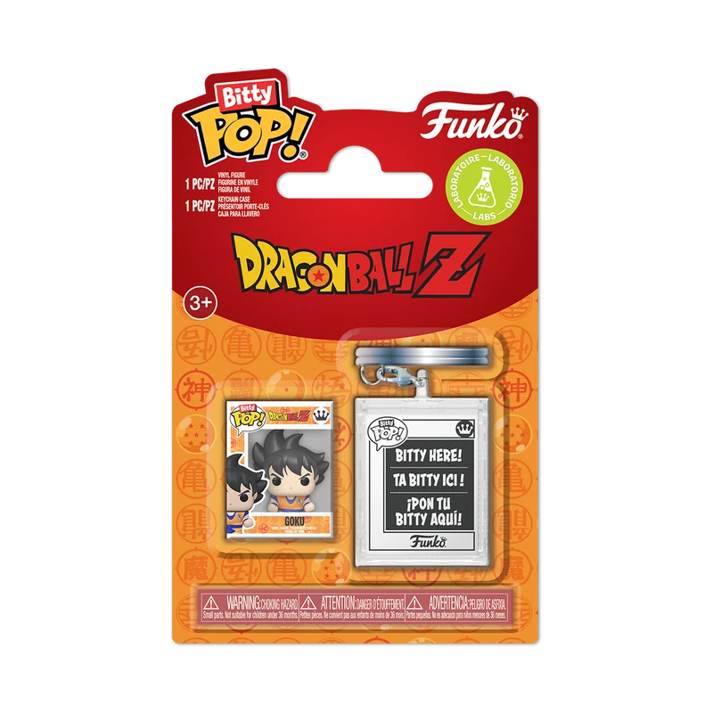 Funko Bitty pop & Accessory: Dragon ball Z - Goku con llavero