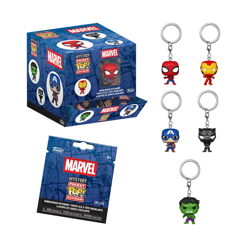 Funko Pop Keychain: Marvel Comics - UNITARIO