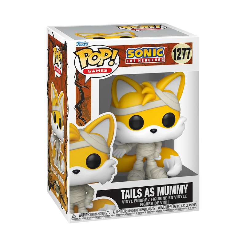 Funko Pop Games: Sonic Halloween - Momia Tails