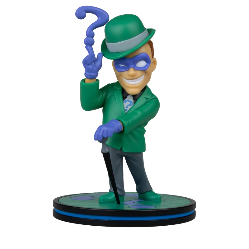 Mcfarlane Qmx Q Fig Deluxe: Dc Comics - Riddler con Signo de interrogacion